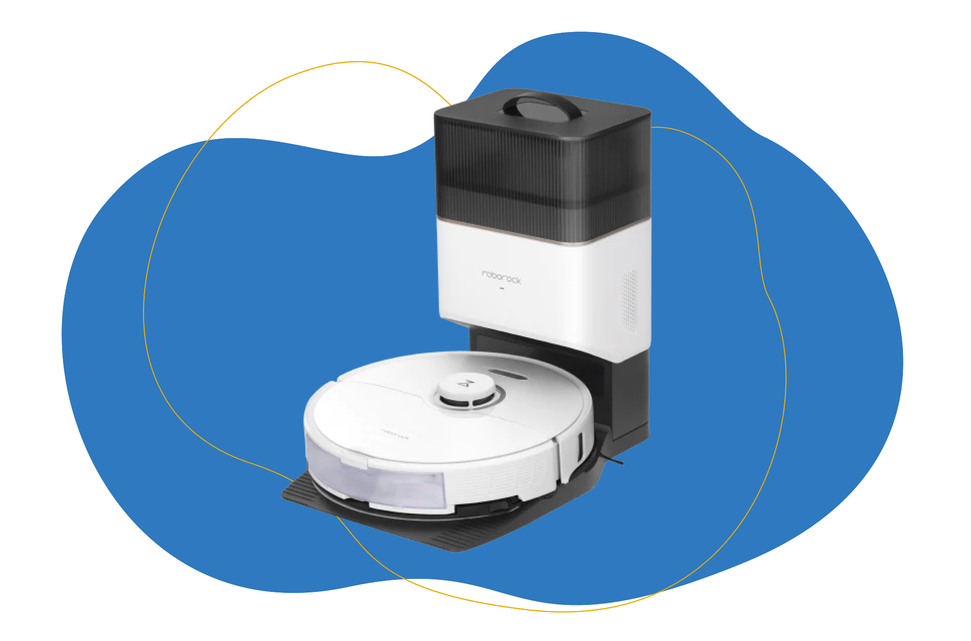 Der Roborock S8+ ist zu sehen.